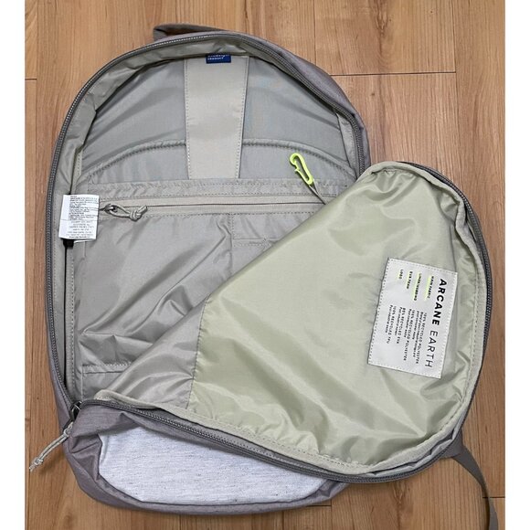 NWT Osprey Arcane Earth Large Commuter Backpack Work Bag Tote Grey MSRP $130 NEW
